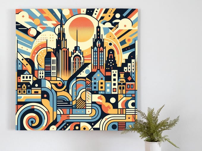 Kunstprint | Wanddecoratie | Forex | 60 × 60 cm