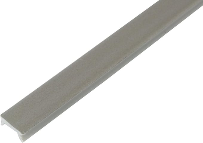 Afdekprofiel groef 6 - Type I profiel - Constructie afwerken - Aluminiumkleurig - 1 meter - Aluminium