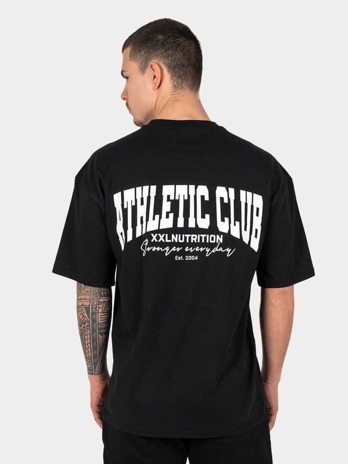 XXL Sportswear Essential Oversized T-Shirt - Black Zwart L