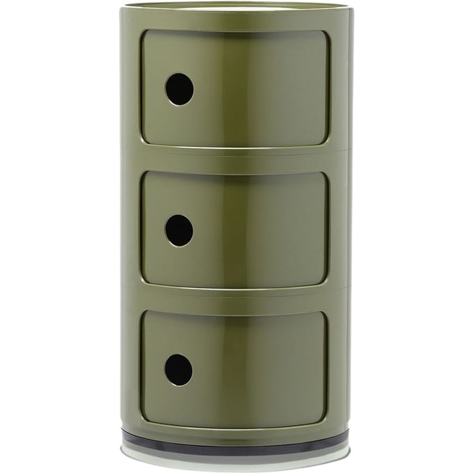 Kartell Componibili container - 3 elementen - groen