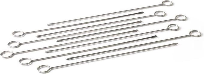 Barbecook Inox Spiesjes - 10 stuks - Grijs