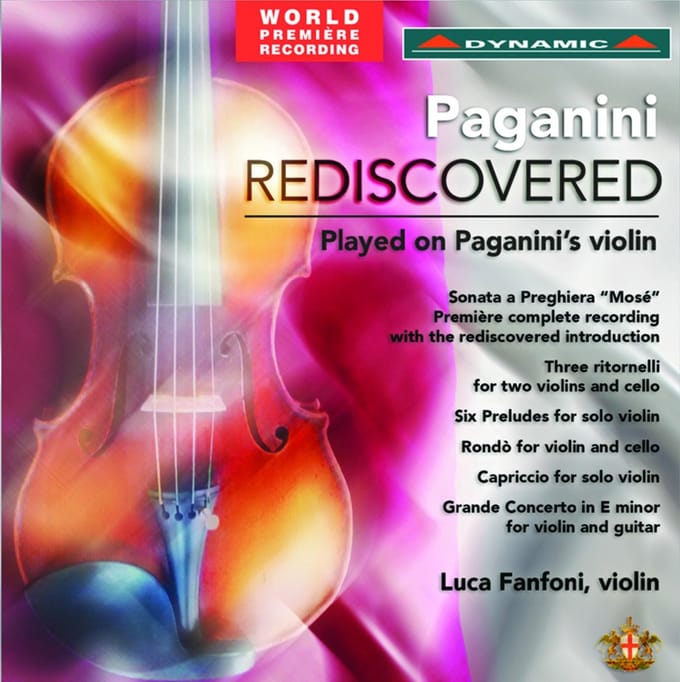 Luca Fanfoni, Daniele Fanfoni, Luca Ballerini - Rediscovered . Played On Paganini's Violin (CD)