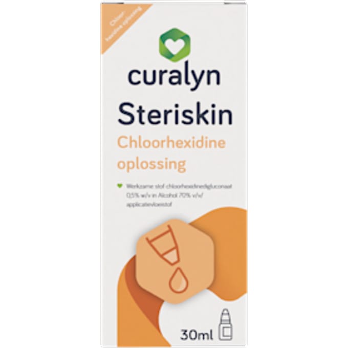 Steriskin Curalyn Chloorhexidine Oplossing 30ml