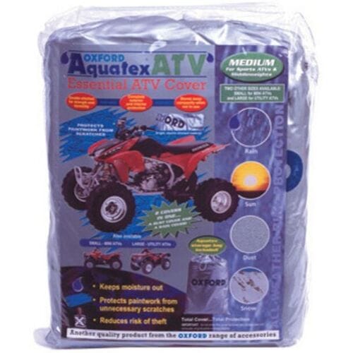 ATV waterdichte hoes OXFORD AquatexATV M zilver