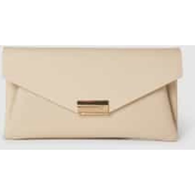 Clutch in envelopmodel met glanzend design, model 'ARPIE'