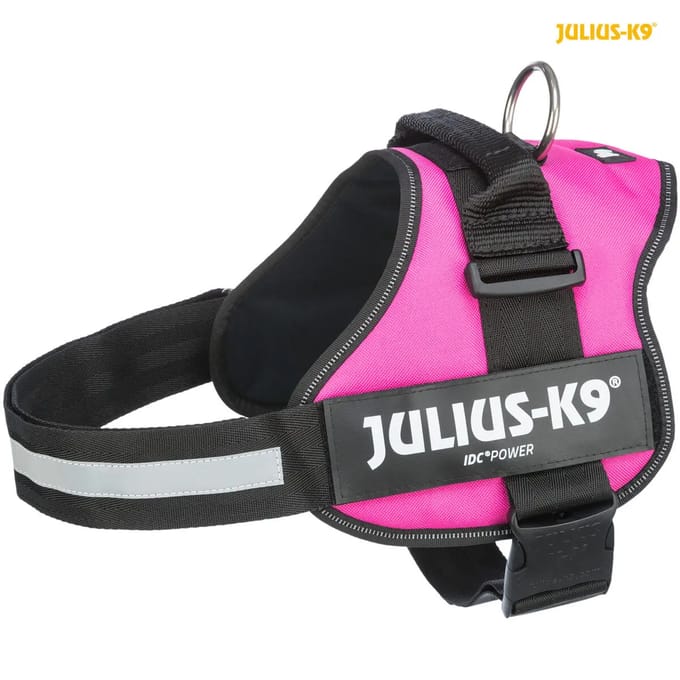 Julius K9 IDC Powertuig - Hondentuig - Maat 2 - XL - Fuchsia