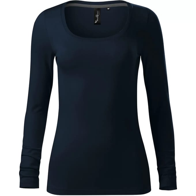 Dames-T-shirt met lange mouwen Malfini Premium Brave 156