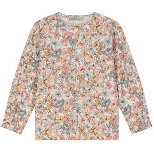 Sweet Petit peuter shirt Lin Soft Ecru Melange 122 dames