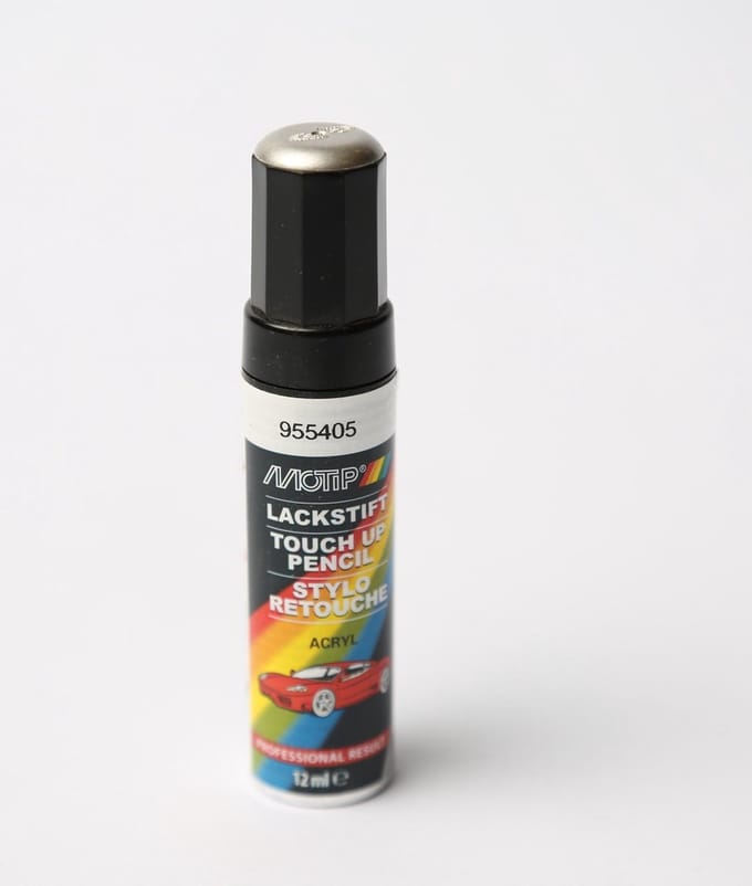 Motip 955405 - Auto lakstift - Zilver Metallic - 12 ml