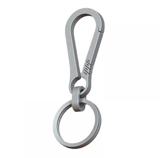 Dailygoods- Sleutelhouder Lichtgewicht - Sleutelhanger Roestvrij