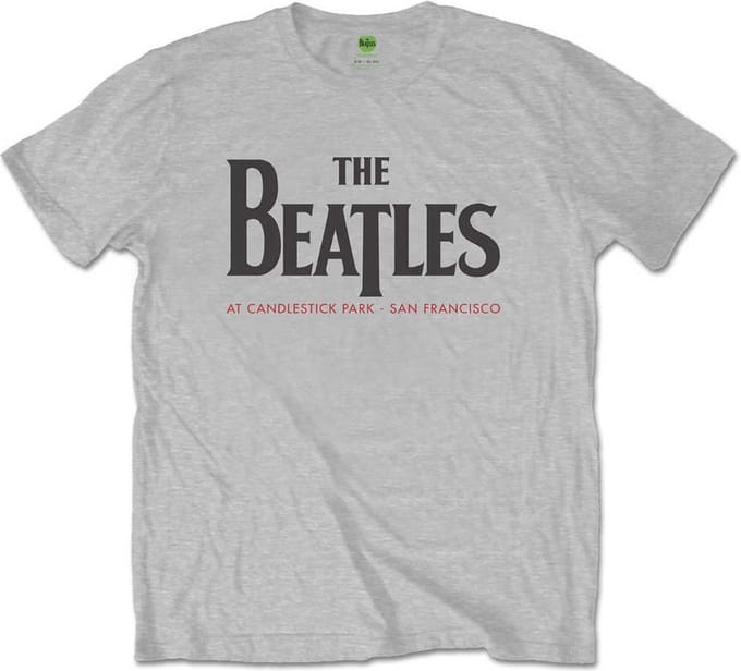 The Beatles - Candlestick Park Heren T-shirt - M - Grijs