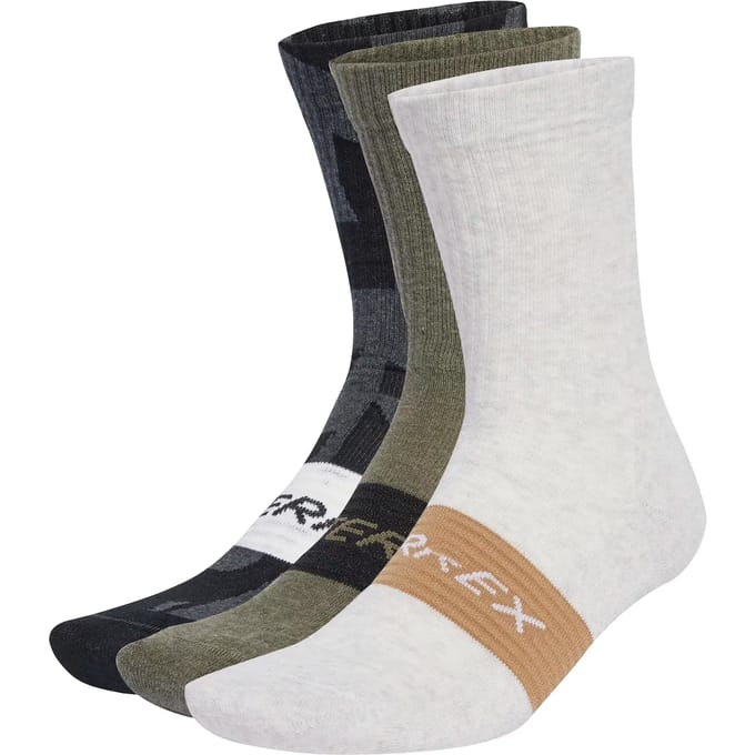adidas TERREX Terrex Multi Sokken 3 Paar - Unisex - Zwart - 34-36