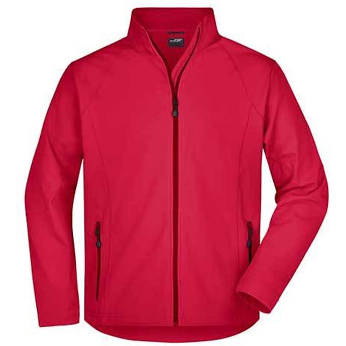 James Bond Heren Soft Shell-jasje (Rood)