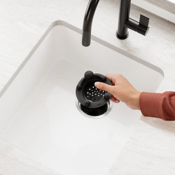 Umbra Buddy Gootsteenfilter/Gootsteenzeef - Zwart