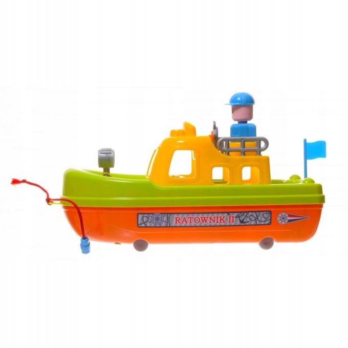 Polesie Waterreddingsboot 47236 - Speelgoedboot voor kinderen