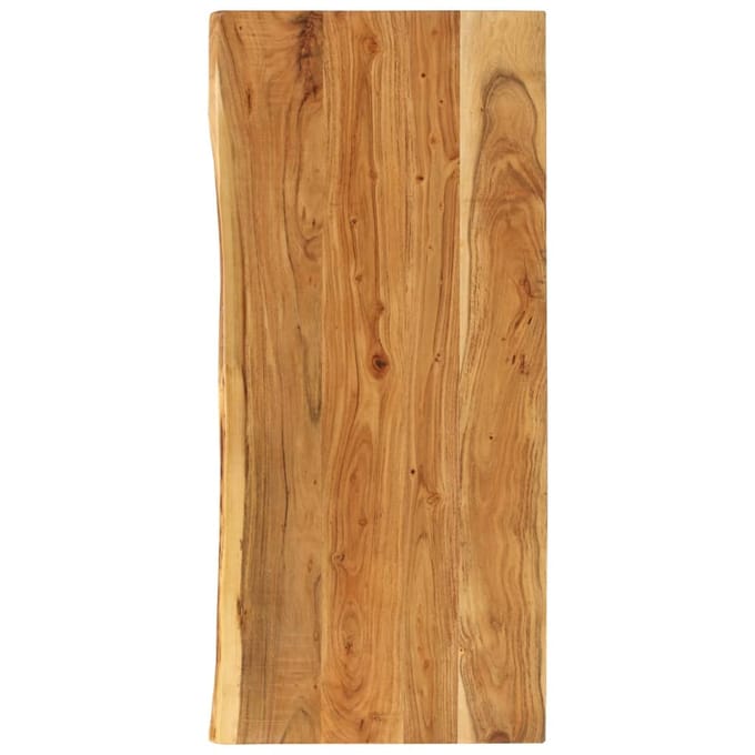 vidaXL - Wastafelblad - 140x52x3,8 - cm - massief - acaciahout
