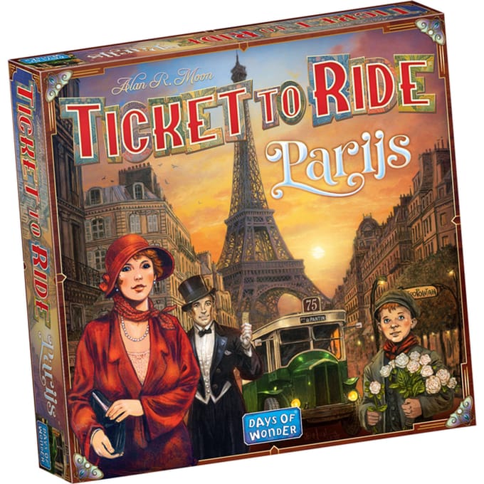 Ticket To Ride Paris Bord- & kaartspellen Bordspellen