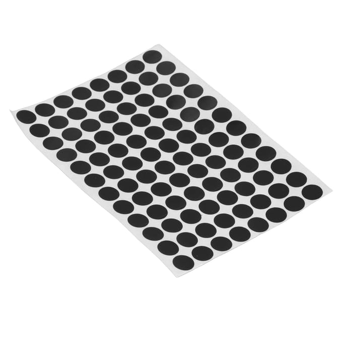 Markeerstippen voor Pooltafel 12mm Biljart Spot Sticker Positiemarkeringsstickers voor Poolballen voor Biljart white