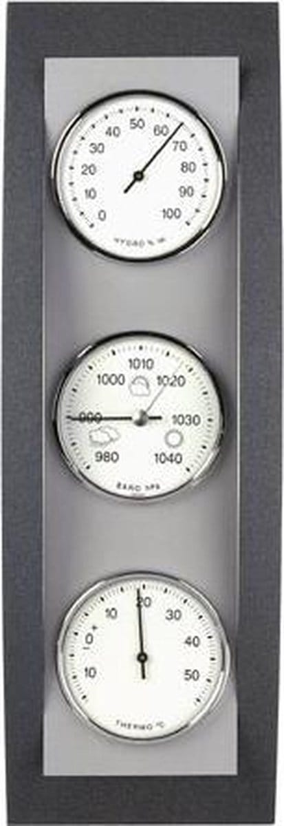 TFA-Dostmann 20.1082.17 digitale weerstation Zilver
