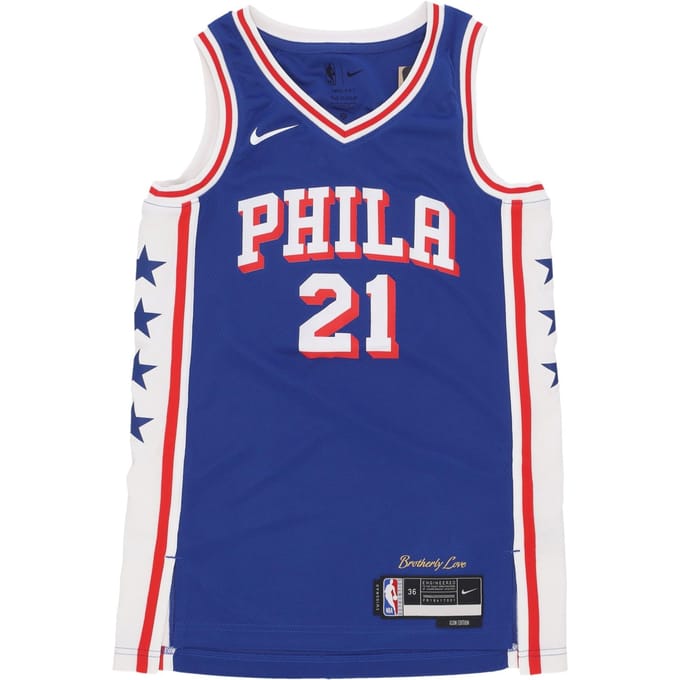 Nike NBA Truien/Replica's Heren - Blauw - Maat L - Poly Mesh