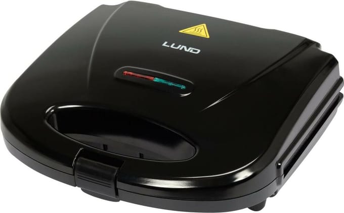 Lund Serie 67528 - Tosti-apparaat - 750W - Antikleef - Zwart