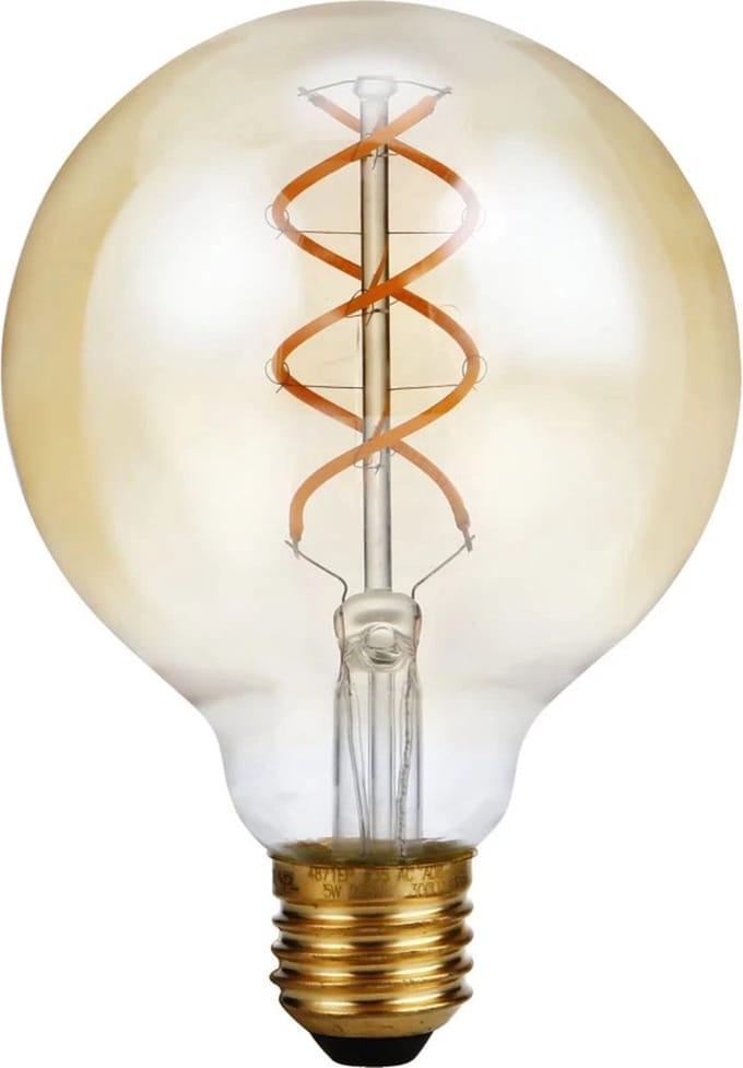 SPL E27 LED Globelamp | 5W Goud 2000K 220V/240V 920 | 360° Dimbaar