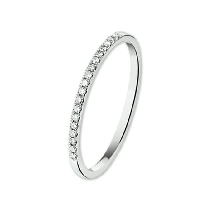 Ring Diamant 0.09ct H Si