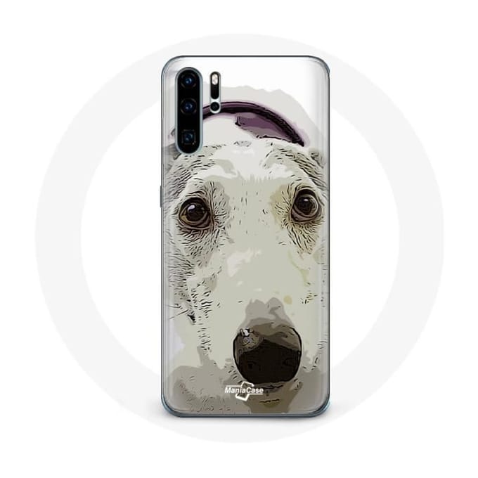 Hoesje voor Huawei P30 pro Greyhound hondenras
