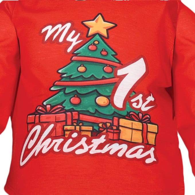 Fiestas Guirca - Baby my 1st xmas pyjama 12-18 maanden