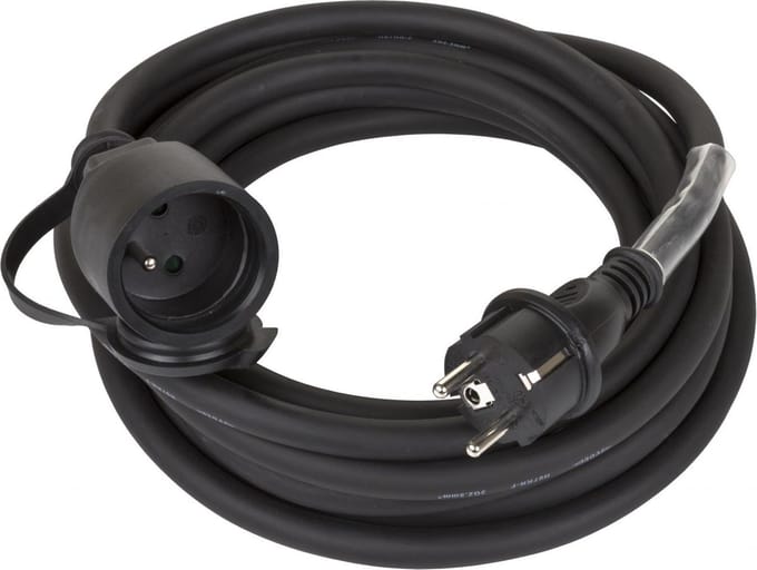 Professionele verlengkabel - 10M - 3G2,5 - H07RN-F - IP44