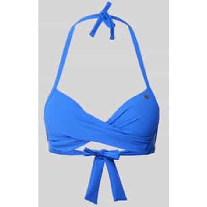 Bikinitop met labelapplicatie model 'EYRO SPRING'