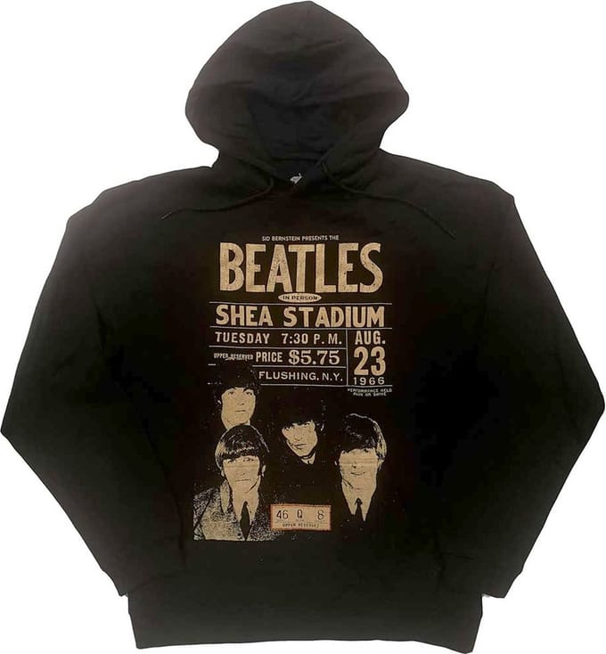 The Beatles - Shea '66 Hoodie/trui - Eco - S - Zwart