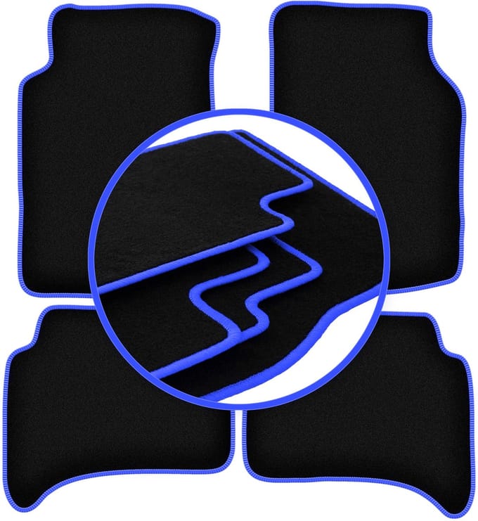 CARLUX-BLUE automatten voor: Kia Sportage I SUV (1995-2004)