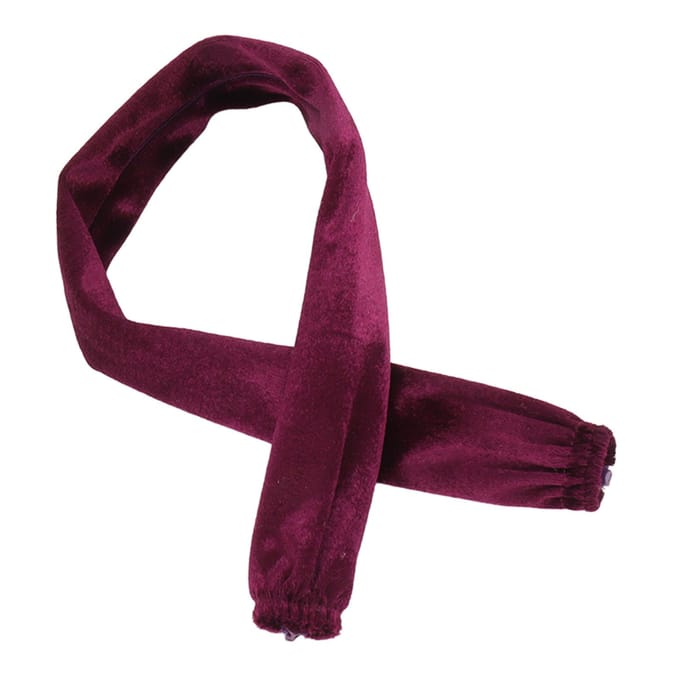 Kettingbeschermer Stofdicht Draad Flanel Doek 60cm Lengte 5cm Breedte met Rits voor Bescherming wit