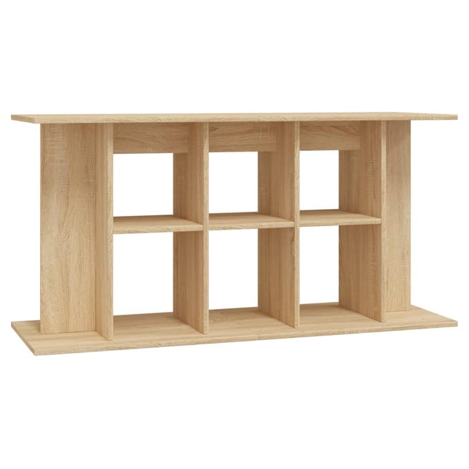 Meuble pour aquarium finition Chêne Sonoma 120 x 40 x 60 cm Bois d'ingénierie