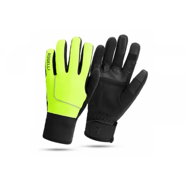 Rogelli Essential Heren Fietshandschoenen - Winter - Waterproof - Fluor