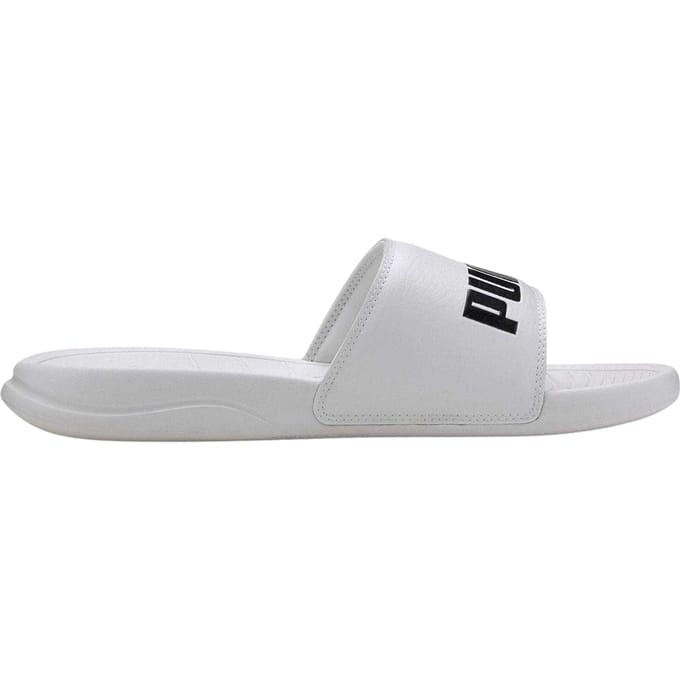 Puma Popcat platte slippers voor heren (Wit)
