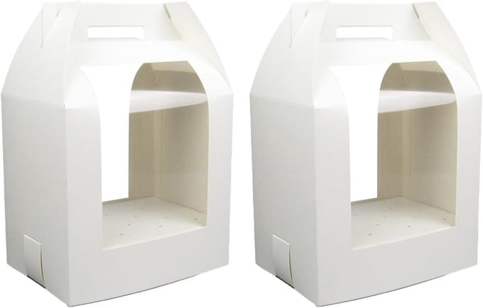Cake Pop Box - Lolly Display - Feestelijke Presentatie - Met 18 Gaten - 32 x 24 x 05 cm