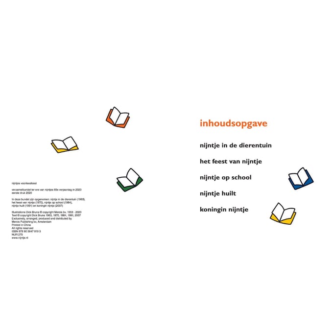 Nijntje Nijntjes voorleesfeest Voorleesboeken