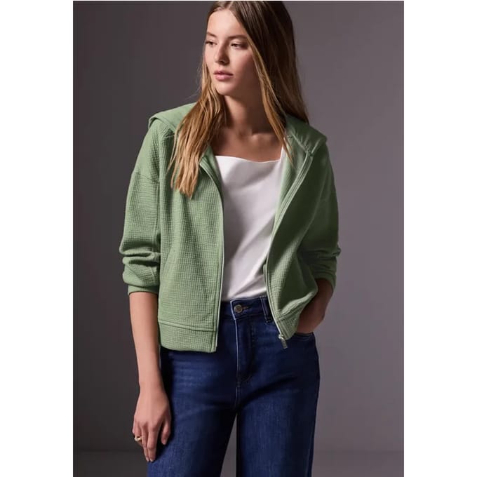 Kort sweatvest