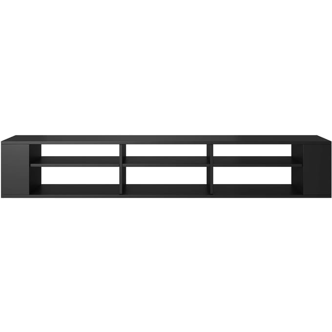 Selsey - Wand - TV-meubel - 175 cm - Zwart