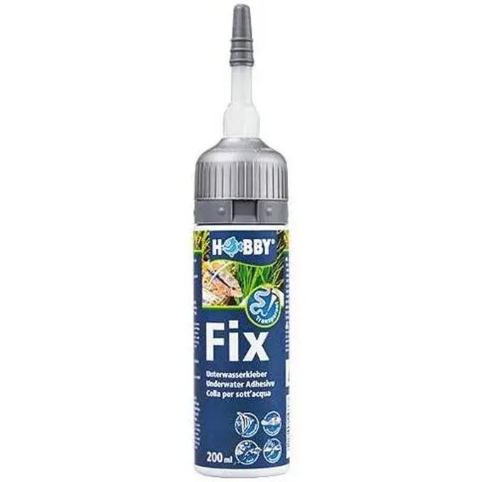Onderwater lijm voor aquariumaccessoires Hobby