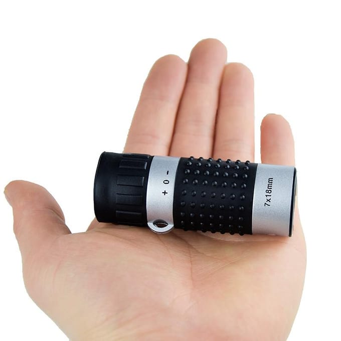Mini Kleine Monoculaire Telescoop Hoge Vergroting HD Buiten Ranging Bril met Schaalmarkering Bord