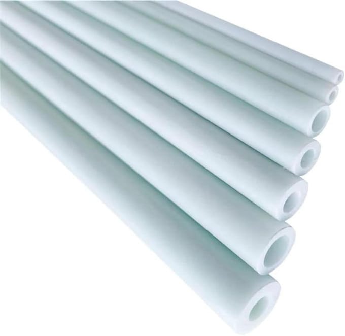 Glasvezelbuizen - Holle Staven - Doe-het-zelf Projecten - Lichtgewicht Duurzaam - 2x 500mm - Wit
