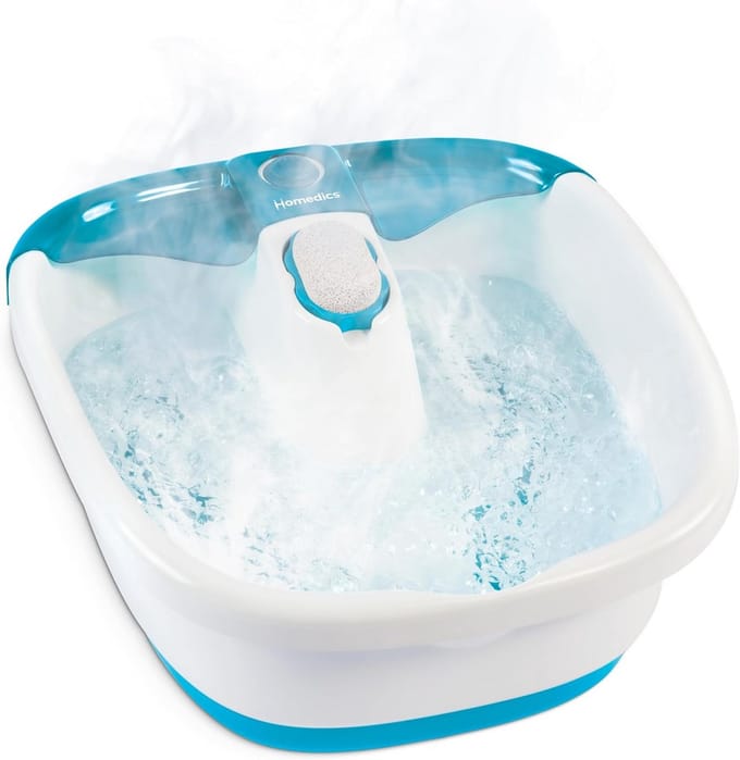 Voetenbad met Bubbels en Massageknoppen - Verkwikkende Spa voor Thuis