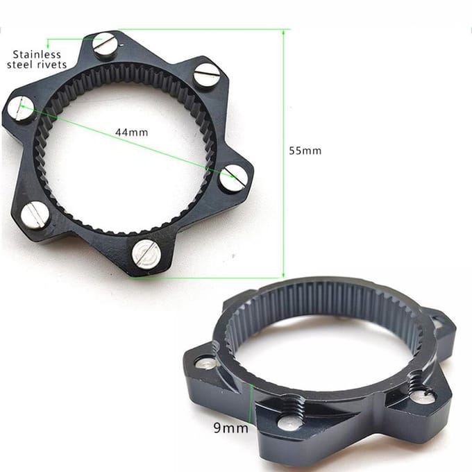 Centerlock 6-gaats Adapter Center Lock Conversie 6-gaats Remschijf 6 Bout