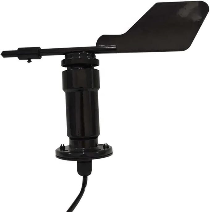 Weersensor - Anemometer Windsnelheid - Meteorologische Bewaking - 360 Graden Sensor - 0-10V - Wit