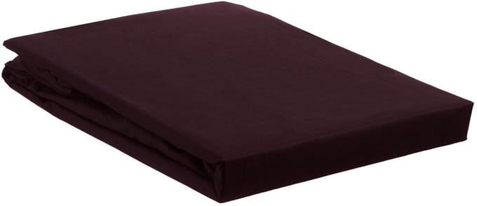 Ambiante - Katoen - Hoeslaken - 200x200 cm - Rood