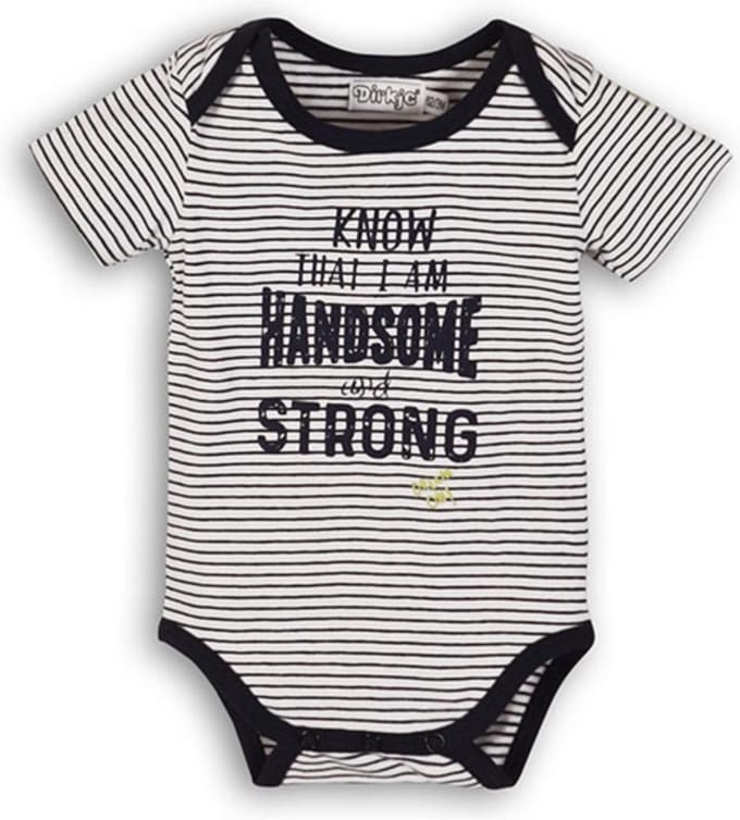 Dirkje romper Handsome  navy/white stripe  maat 68