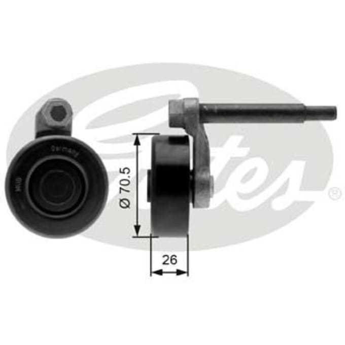 Spanpoelie, V-riem DriveAlign GATES T39000